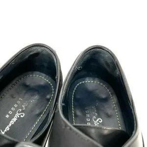 Oliver Sweeney Pippin Black Leather Derby Shoes Men’s 13 / UK 12 NIB Oliver Sweeney Pippin Black Leather Derby Shoes Men main image 4
